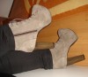 Botine toc gros mar 36 si 38 ! Piele naturala