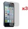 3 x Folii protectie fata anti orbire, calitate superioara, pentru Apple iPhone 4 si 4S + carpa de luctruit