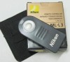 Telecomanda Nikon ML-L3 (infrarosu, fara fir) + husa (telecomanda ORIGINALA)