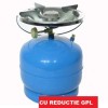 BUTELIE  3 LITRI cu reductie G.P.L inclusa- VOIAJ - CAMPING - PESCUIT REDUCTIE SI ARZATOR INCLUSE !!!