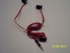 Handsfree stereo (casti) roz pentru muzica si radio