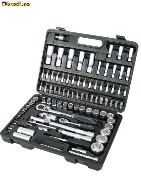 Trusa de tubulare TOP MASTER PRO 94 pcs OFERTA foto mare Trusa de tubulare TOP MASTER PRO 94 pcs OFERTA foto mare