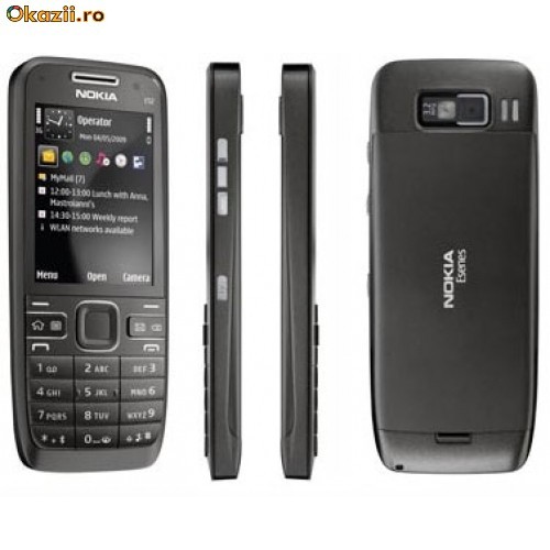 VAND CARCASA NOKIA E52 COMPLETA ORIGINALA NEAGRA foto mare VAND CARCASA NOKIA E52 COMPLETA ORIGINALA NEAGRA foto mare
