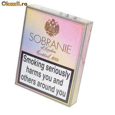 TIGARI SOBRANIE foto mare TIGARI SOBRANIE foto mare
