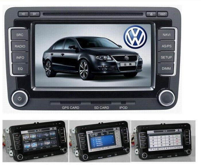 Navigatie Volkswagen VW Golf Passat EOS foto mare Navigatie Volkswagen VW Golf Passat EOS foto mare